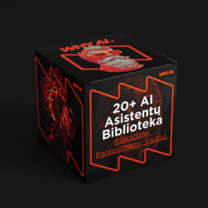 Baneris: 20+ AI asistentų biblioteka